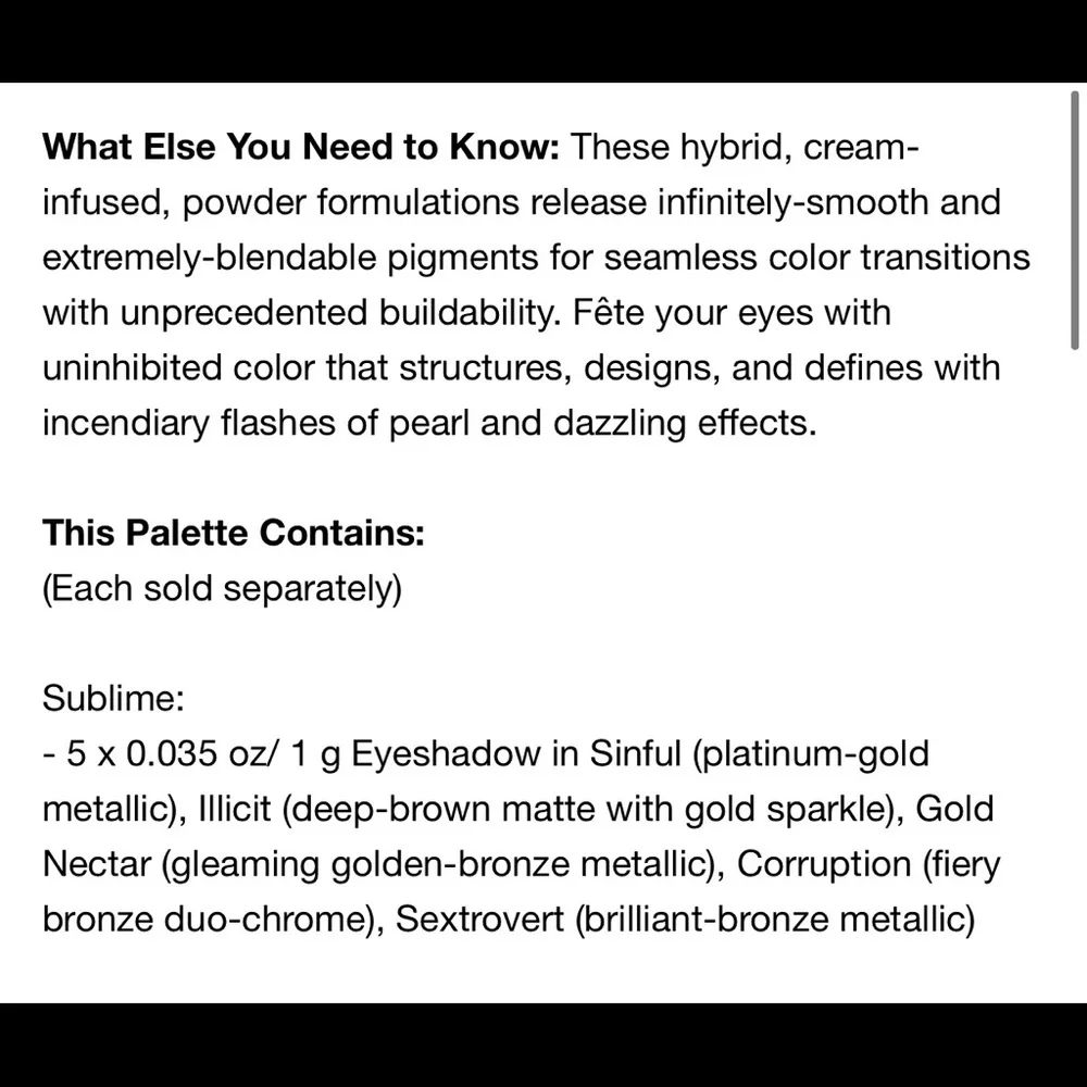 ✨ PAT MCGRATH Sublime Eyeshadow Palette + Mascara